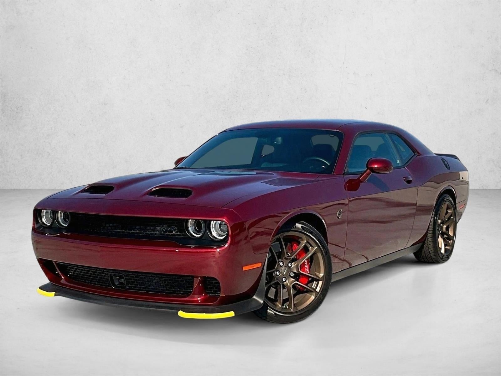 2023 Dodge Challenger SRT Hellcat Jailbreak in Red — front three-quarter view